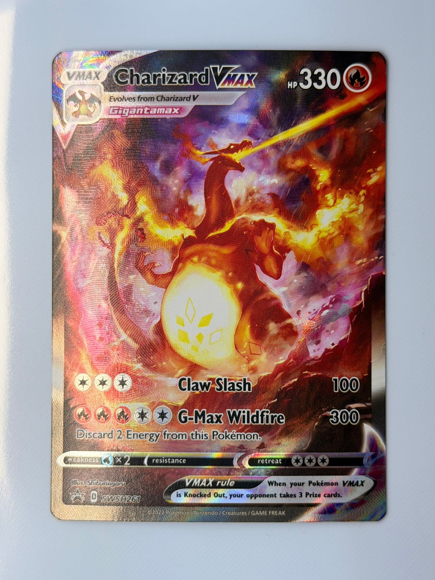 Charizard VMAX SWSH261 Black Star Promo Ultra Rare