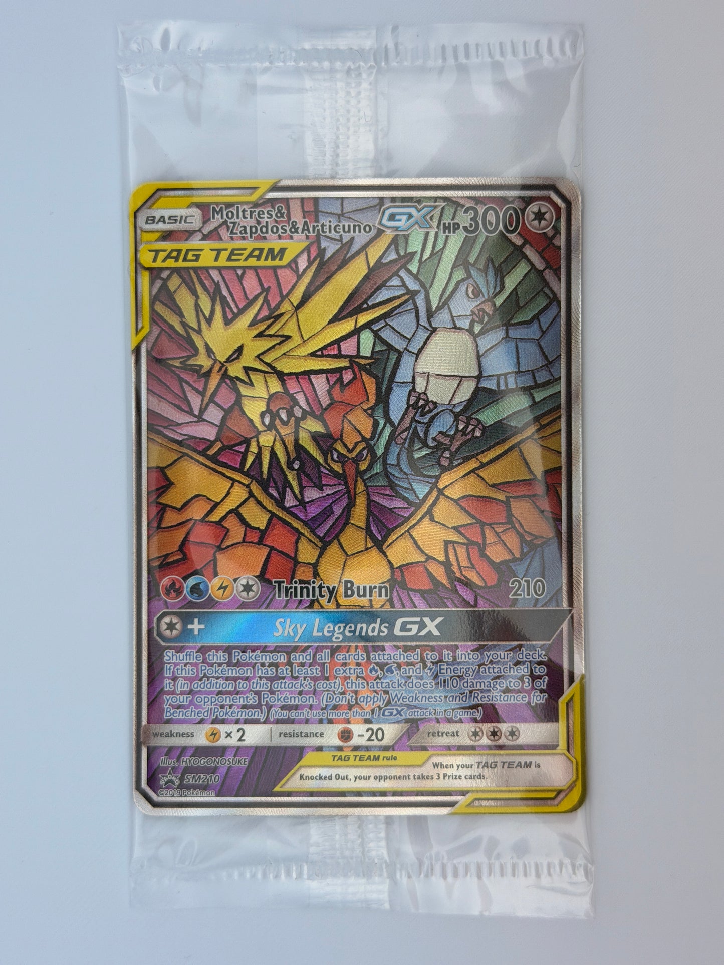 Moltres Zapdos & Articuno GX Tag Team Promo Sealed