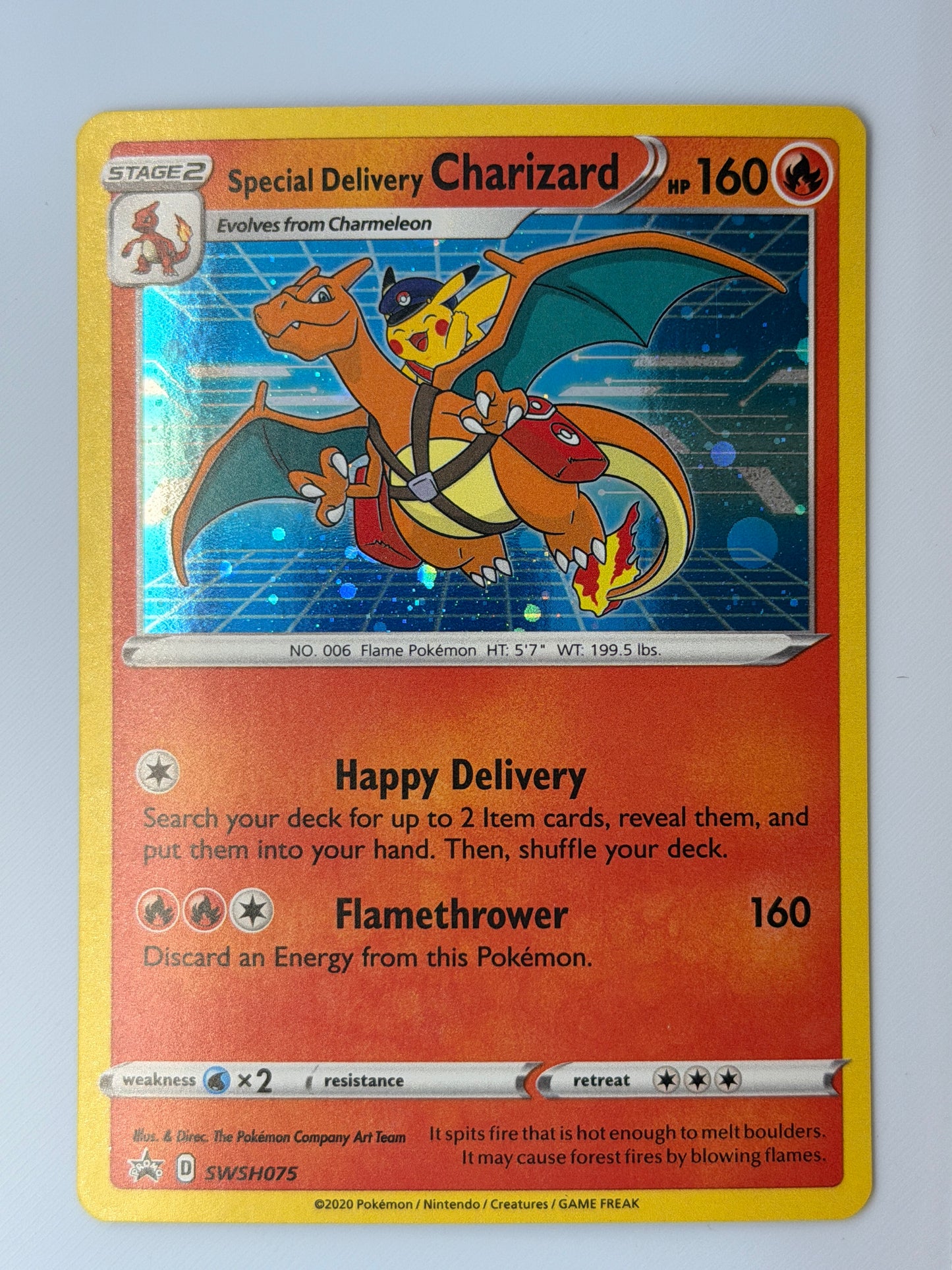 Special Delivery Charizard - SWSH075