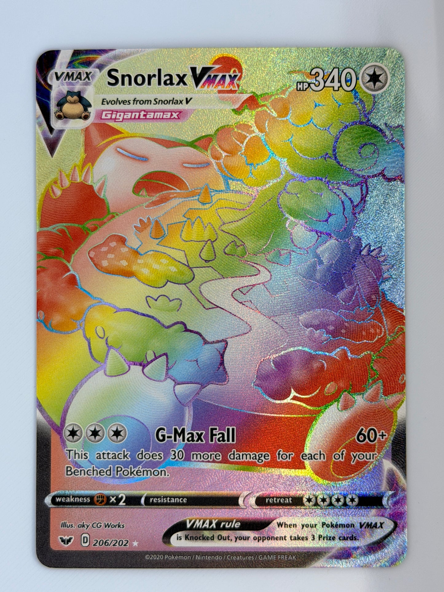 Snorlax VMAX (Secret) - SWSH01: Sword & Shield Base